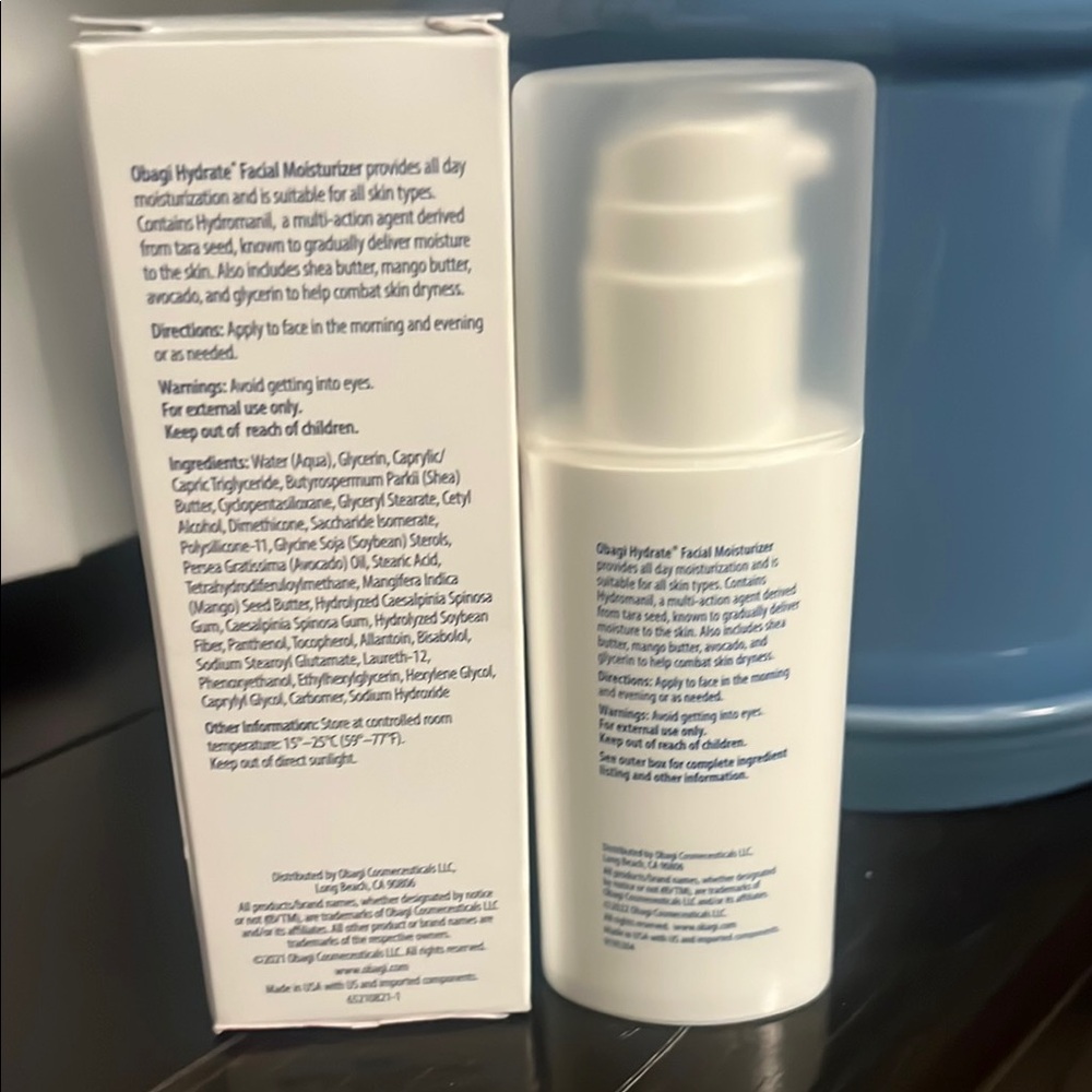 Brand New, Obagi Hydrate Facial Moisturizer, 1.7 oz - Picture 2 of 3
